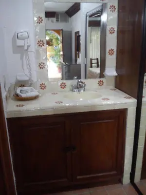 Un baño de CasaGrande Posada Ejecutiva