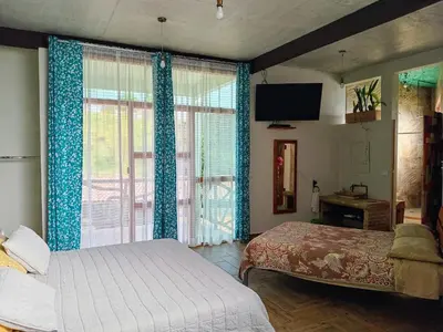 Cama o camas de una habitación en Hotel Boutique La Gloria