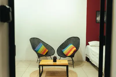 Cama o camas de una habitación en Casa Don José: GRANADAS