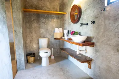 Un baño de Casa Monika Vista Suit