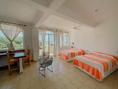 Cama o camas de una habitación en Grand Casalet