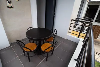 Un balcón o terraza de La Blanca de Tlacolula