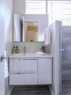 Un baño de Dazzling house in the heart of Coyoacan/12 guests