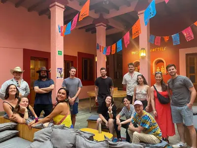 Clientes alojados en Viajero Oaxaca Hostel