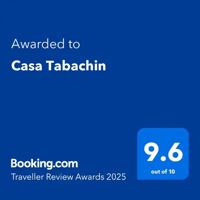 Certificado, premio, señal o documento que está expuesto en Casa Tabachin