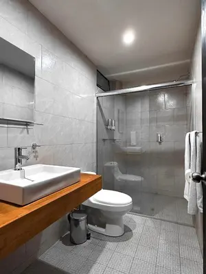 Un baño de Hotel Santa María