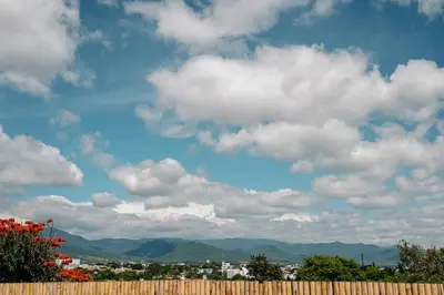 Paisaje cerca de esta villa