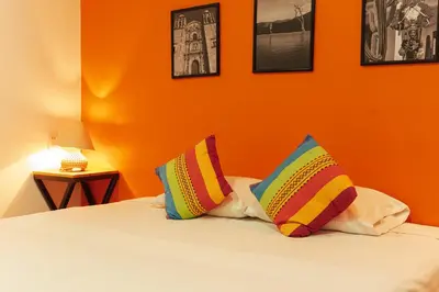 Cama o camas de una habitación en Casa Don José: NARANJOS Suite