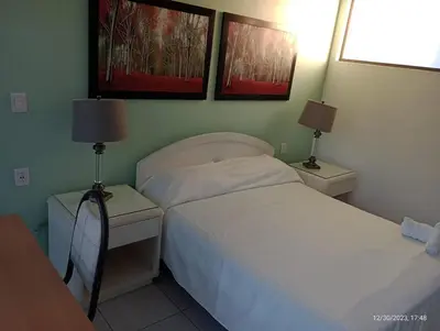 Cama o camas de una habitación en HOTEL OBREGON