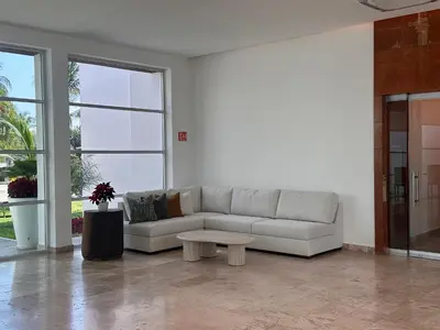 Zona de estar de Casa del Sol Lujoso Departamento en Acapulco