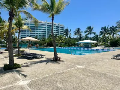 Piscina en o cerca de Casa del Sol Lujoso Departamento en Acapulco
