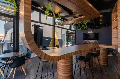 Zona de estar de Be Local Aparthotel