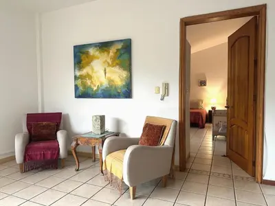 Zona de estar de Casa Ritual tu refugio con jardín & 4 recámaras