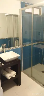 Un baño de Hotel Sevilla Perote