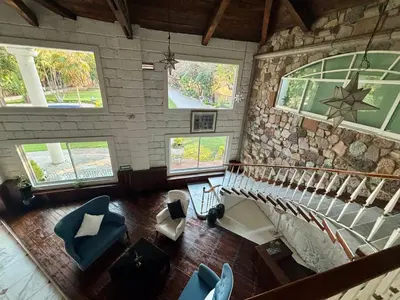 Zona de estar de Casa De La O Yautepec