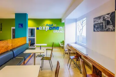 Zona de estar de One Oaxaca Centro