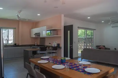 Una cocina o zona de cocina en Residencial San Agustin Huatulco