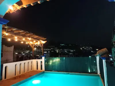 Piscina en o cerca de Casa en el centro de Taxco con alberca.
