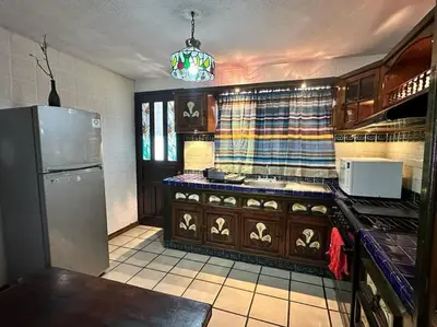 Una cocina o zona de cocina en Casa Estrella Oaxaca