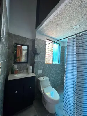 Un baño de Casa Estrella Oaxaca