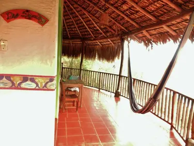 Un balcón o terraza de Altamira Mazunte