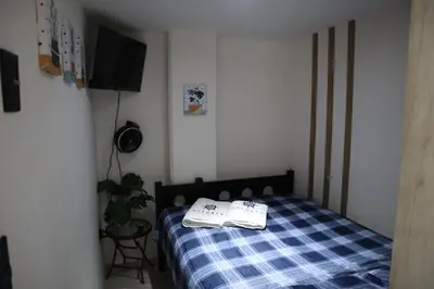 Cama o camas de una habitación en Grand Depa Bellomar