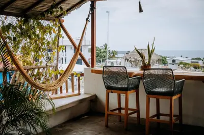 Plano de Terraza Puerto Hostel