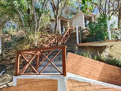 Un balcón o terraza de Casa Blanca Zipolite, Dream House