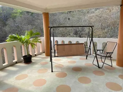 Un balcón o terraza de Casa Blanca Zipolite, Dream House