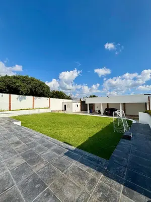 Jardín al aire libre en Casa Girasol