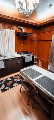 Una cocina o zona de cocina en C.-Habitación con baño privado / Centro de Coyoacan