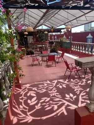 Un restaurante o sitio para comer en Mesón Yollotl