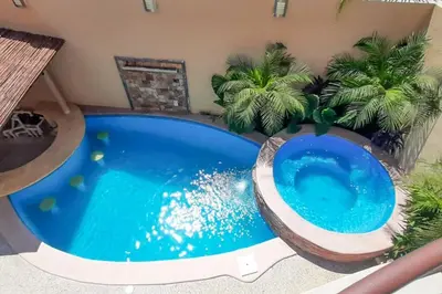Piscina en o cerca de Villa De Santos Acapulco Playa Bonfil Alberca