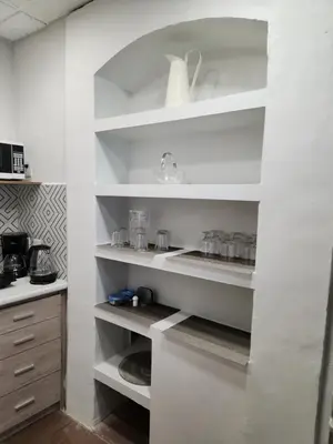 Una cocina o zona de cocina en Hermosa Hacienda Las Heliconias