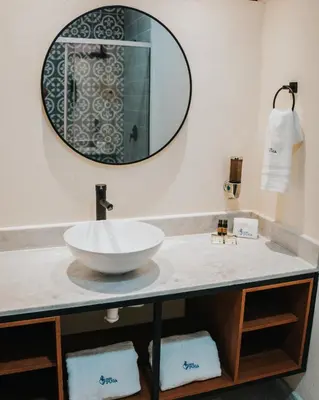 Un baño de Hotel Casa Puga