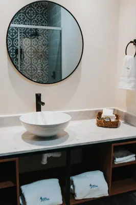 Un baño de Hotel Casa Puga