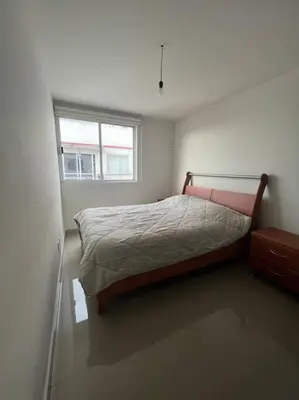 Cama o camas de una habitación en Departamento en Coyoacan