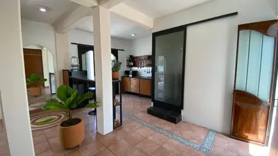 Una cocina o zona de cocina en Pent house con terraza o departamento con balcón en el centro de oaxaca