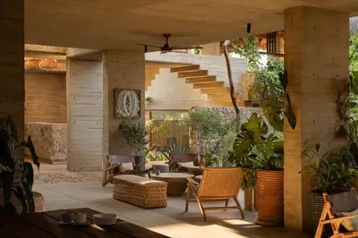 Zona de estar de Ennea Hotel - Adults Only