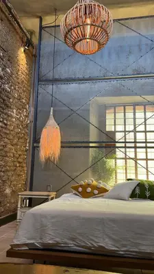 Cama o camas de una habitación en CASA PATRICIA