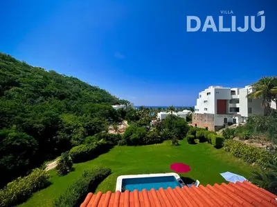 Paisaje cerca de esta villa