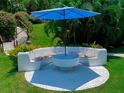 Jardín al aire libre en Villa DALIJÚ