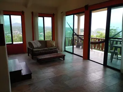Un balcón o terraza de Vista del Mar - Puerto Angel