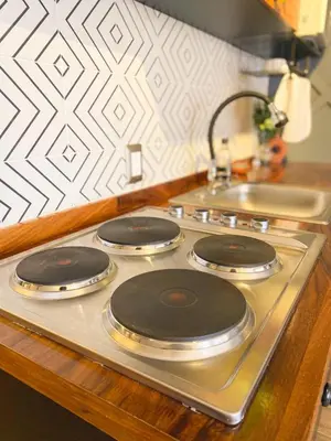 Una cocina o zona de cocina en Layoo, Tu casa en Oaxaca 101