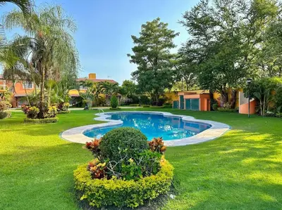 Piscina en o cerca de Acogedora casa en Morelos