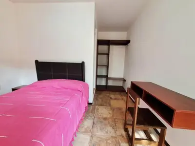 Cama o camas de una habitación en Casa Canseco
