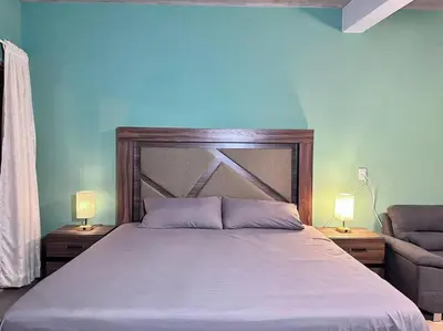Cama o camas de una habitación en Brisa del Mar #6