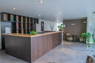 Una cocina o zona de cocina en Hotel Imperial Luxury