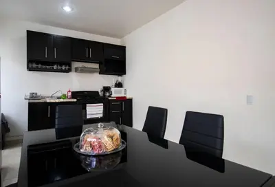 Una cocina o zona de cocina en ¡Nueva! Bamboo La Guayaba (Alberca & Descanso)