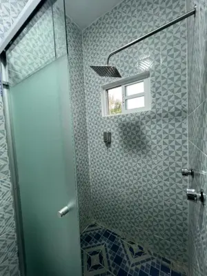 Un baño de Casa Arcos Tepoztlán